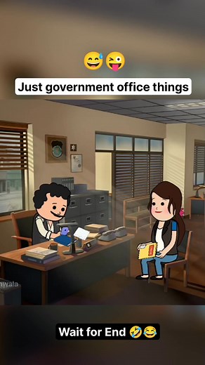 110K views · 2K reactions | Just government office things藍 | Cartoon Wala | Facebook