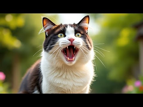 Cat Meowing 😺 | Cat Sounds for Cats 🐾 | Chinese Li Hua Cat Meow Meow 🎶