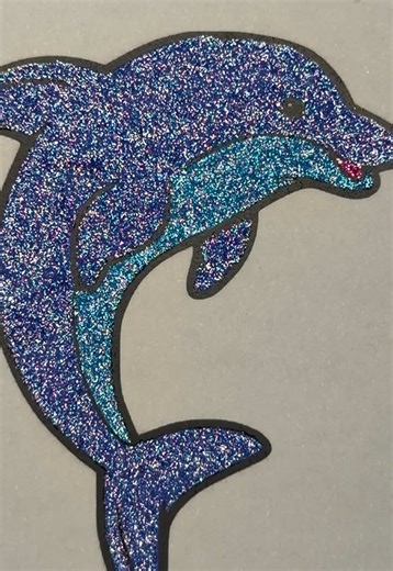 Dolphin Glitter Coloring Experience