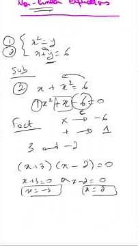Nonlinear Systems Made EASY | Solve Systems with Quadratics Fast!