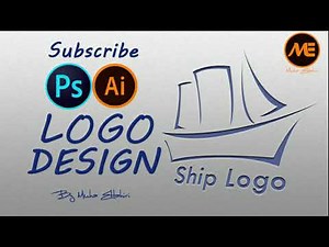 HOW TO CREATE SHIP LOGO DESING TUTORIAL IN ADOBE ILLUSTATOR 2020.