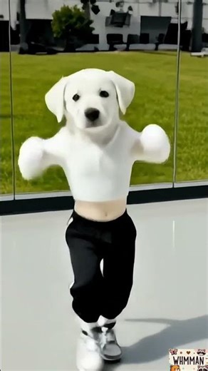 Robot Popping Little Animal | 擬人化動物的 Popping 表演 🐾✨🤖