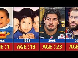 Roman Reigns Transformation | Age 1 to 40 |