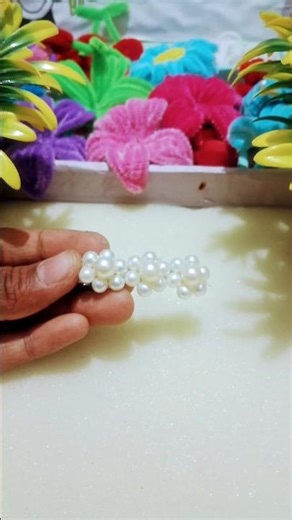 how to make diy hair clip easy craft @dinkisahu27 #_Art_&_knowledge_world #shortsfeed #ytshort #diy