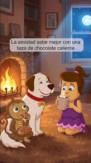 ¡Hora del chocolate caliente! 🐻 | Chocolate caliente animado y acogedor para niños