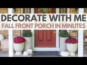 Front Porch Fall Decorating Ideas 2024