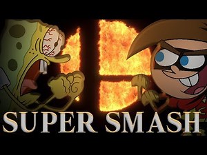 Super Smash Bros Ultimate VS. Nicktoons CROSSOVER (Spongebob, Fairly OddParents, Danny Phantom)