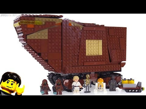 🔄 LEGO Star Wars 2018 Sandcrawler review! 75220 re upload