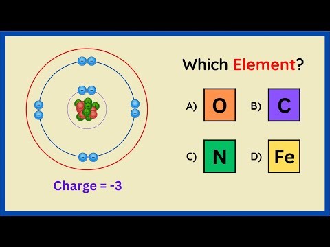 Why Does This Atom Have a -3 Charge?