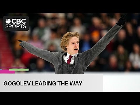 Toronto's Stephen Gogolev in 1st after short program at figure skating nationals | #CBCSports