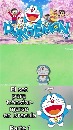 Doraemon: Transformación en Dracula Parte 1