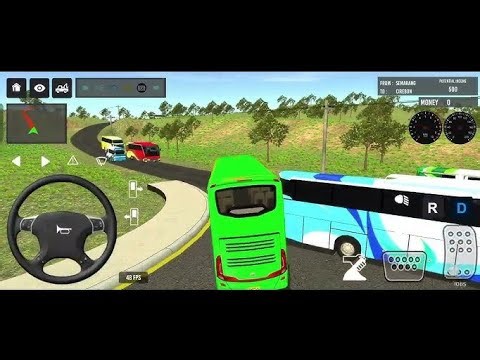 euro coach bus simulator 😱🚌 || new coach bus simulator part-6 Android gameplay 