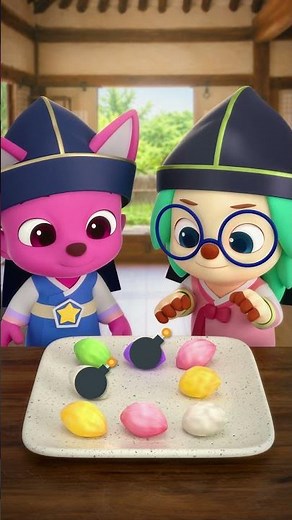 추석에는 송편이지! 어느 송편을 먹을까? 🌕 #핑크퐁 #호기 #추석