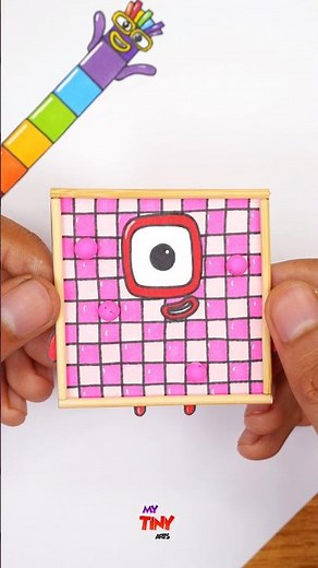 Sprunki Number Block 100 Phase 4 Pinball Game #easy #papercraft