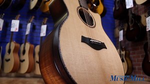 This Taylor Guitars K14ce Builder’s Edition features Hawaiian koa back and sides paired with a torrefied Sitka spruce top along with a beveled armrest, beveled body edge treatment, and a reshaped cutaway that flows smoothly into the heel and incorporates a finger bevel where the cutaway meets the soundboard. Amazing guitar all around, check it out in store or online today! | Manchester Music Mill