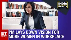 PM Modi Lays Down Vision For More Women In Workplace | India Development Debate
