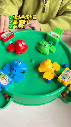 🎉🐸 Hungry Frog Board Game – Non-Stop Family Fun! 🐸🎉 Get ready for laughter, excitement, and endless competition! This colorful Hungry Frog Board Game is perfect for kids and family game nights. ✨ Features: ✅ Fun & interactive game for 2–4 players ✅ Improves kids’ focus, reflex, and hand-eye coordination ✅ Bright, safe & durable design ✅ Perfect for parties, family time & indoor play 💚 Just feed the frogs and see who wins – hours of giggles guaranteed! 👉 Add joy to your home – Order Now & s