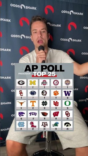 AP Top 25 Poll: Georgia No. 1, Michigan No. 2 in 2023 College Football Preseason Poll
