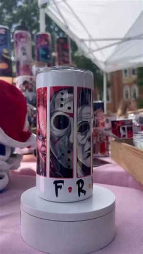 Are you ready to walk on Halloween trick or treat night? Take that tumbler with you. Order yours now.#halloweentumblers#halloweenfriends #customhalloween #halloweencups