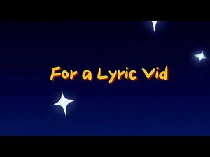FREE Lyric Video Looping Background Template - Resources for Musicians