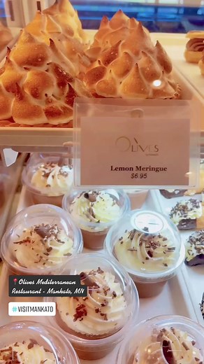 Dulces Imperdibles en Olives Mediterranean Restaurant