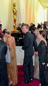 'A Complete Unknown' actor Edward Norton walks Oscars red carpet