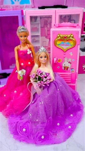 Satisfying Unboxing Barbie Locker Set Toys, ASMR Video #shorts