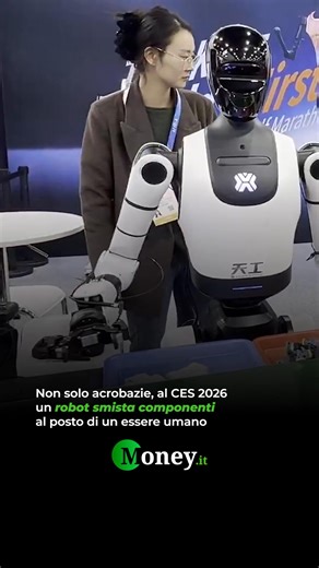 Al CES 2026 i robot umanoidi cinesi lavorano Durante l’edizione 2026 del CES il Beijing Humanoid Robot Innovation Center ha presentato TienKung 2.0, capace di riconoscere e ordinare componenti in modo autonomo. La dimostrazione ha mostrato il livello di maturità raggiunto dalla robotica umanoide, sempre più vicina ad applicazioni concrete in ambito industriale e commerciale. L’impatto mediatico dell’esibizione conferma come queste tecnologie non siano più soltanto prototipi, ma protagoniste dell