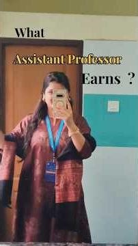 “Assistant Professor Salary (Govt vs Private) 👇 Real In-hand Pay” #shorts #assistantprofessor