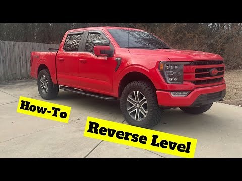 How-To Reverse Level 2015-2024 F150
