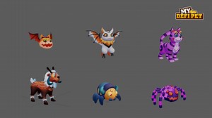 MDP Status Updates - Visual Overhaul Hey Pet Masters, 💥 We are here to bring you some very interesting development of the new game for the migration of MDP. ✨ As we mentioned how the game will have an overall visual overhaul on all Pets, here are sneak peeks of some of the stunning Pet designs. We got a very detailed view of the new Pets 3D models and animation thanks to how the models are now developed with higher quality rendering and more polygons. From that, it helps to improve pet abilitie