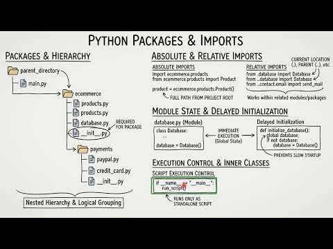 📦 Python OOP: Mastering Modules, Packages, and Absolute Imports