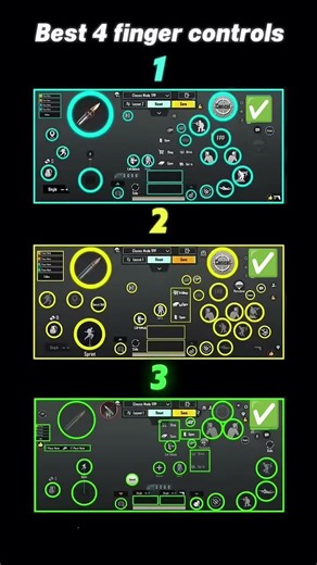 Best 4 finger control code sensitivity zero recoil sensitivity Pubgmobile #pubgmobile#pubg #shorts