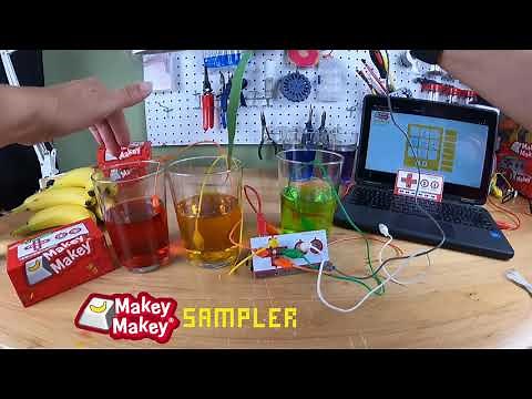 Makey Makey Sampler and Water