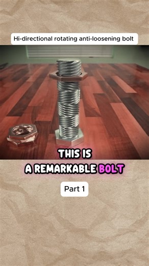 Hi-Directional Rotating Anti-Loosening Bolt Explained