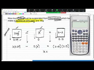 ALGEBRA: MIXTURE PROBLEM (Tagalog)