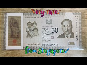 新加坡独立50周年特别纪念版纪念钞（SG50 Special Prefix Singapore 50 Dollars commemorative banknote）