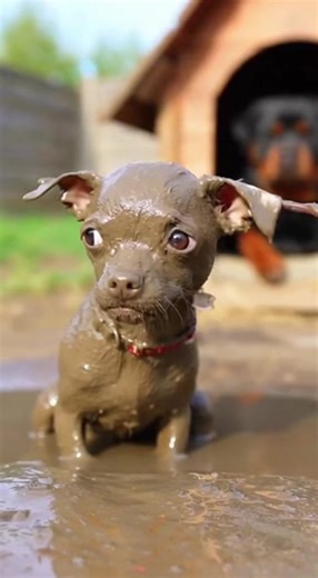 Funny Dog Video: Little Dog Takes on Big Dog