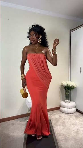 The perfect orange dress lineup for summer.