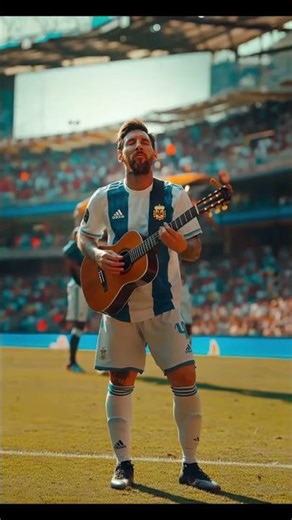 @LeoMessi Sing A Song 😱 #football #messi #shorts
