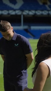 Jules Breach speaks to Jordan Pickford and Seasmus Coleman about their favourite areas of Goodison Park 🔵 | TNT Sports Football