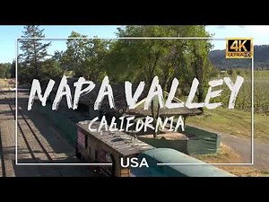 USA🇺🇸- Napa Valley | Aerial above Best Wineries | Sonoma | California Wine Regions | 4K Drone