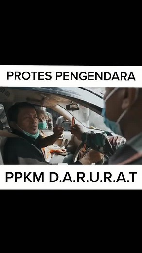 Protes pengendara mobil ppkm darurat. #ppkmjakarta #ppkm #videoviralitiktok