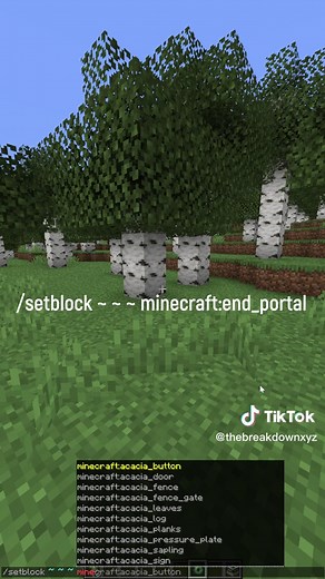 How to Easily Teleport to The End with a Command!