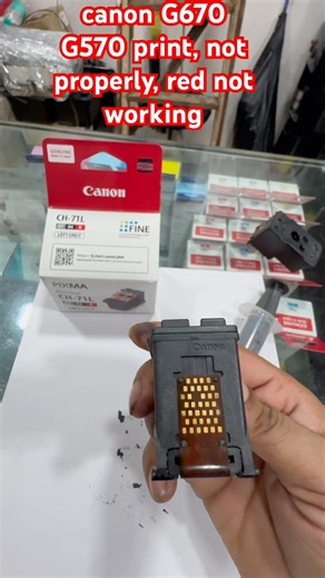 canon G670 G570 print not properly head not working #canon #services #printersupportsoftware