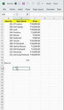 Excel INDIRECT Function – Fetch Entire Row Dynamically 🚀