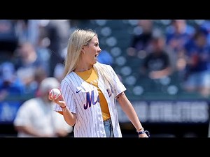 'Hawk Tuah Girl' draws angry reaction from fans for first pitch at Mets game: 'Awful decision'
