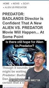 Is There Still Hope for Alien VS. Predator? #movies