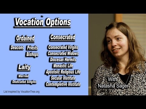 Did you know about ALL these Vocations?! | Vocation Options with Natasha Sager #discernment