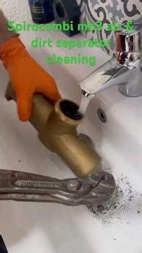 Spirocombi mb3 air & dirt separator cleaning